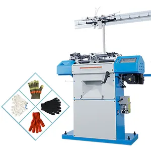 China Supply High Speed Full Automatic Gloves making machine BAIFENG Smart Glove Knitting Machine 7g 10g 13g 15G 18G