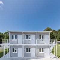 Casa Contenedor Móvil Desmontable con Estructura de Acero de 20 pies/40 pies, Instalación Rápida, Casas Prefabricadas Modulares, Mini Casa Prefabricada