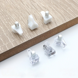 Modern Simple Cabinet Connectors Plastic Shelf Support Pegs for Cabinets & <b>Cupboards</b> Connectors & Shelf Supports - Product Image 6