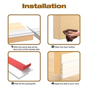 Imperméable sous la <span class=keywords><strong>porte</strong></span> balayage <span class=keywords><strong>porte</strong></span> bouchon <span class=keywords><strong>de</strong></span> courant d'air bande d'étanchéité inférieure coupe-froid en caoutchouc <span class=keywords><strong>porte</strong></span> écart couverture/scellant/<span class=keywords><strong>porte</strong></span> écart couverture - Product Image 5