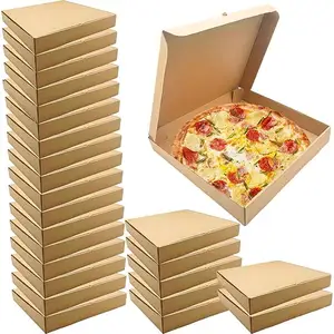 Manufacturers Custom Logo Food Packaging Takeaway Pizza Box Tiny Pizza Box