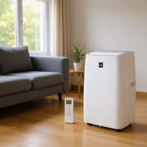 Aire acondicionado portátil Db de 14000 Btu con función de refrigeración y calefacción, con control remoto, para habitaciones de 549 pies cuadrados, enchufe estadounidense - Product Image 2