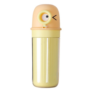Vaso Infantil EVEFU Big Eye Moe Cuatro en Uno, de Material PP, con Asa y Vaso de Viaje, Hecho en China - Product Image 5