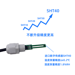 Capteur de température et d'humidité tout-en-un RS485 RSDS2 - Sonde numérique SHT40 haute précision D793 - Product Image 4