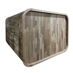 ساونا لحرق الأخشاب في الهواء الطلق-منزل حاوية صلب متنقل - Product Image 2