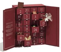 Luxuriöse Adventskalenderbox mit Individuellem Logo, Leer, aus Edlem Kartonpapier mit Mattlaminierung für Kosmetikverpackungen zum Countdown