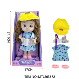 Bellezza <span class=keywords><strong>principessa</strong></span> 12 pollici bambole per le ragazze 28CM bambola di moda giocattolo con musica leggera regalo per i bambini - Product Image 4