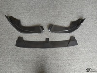 Kit carrosserie lèvre de pare-chocs avant en fibre de carbone pour BMW X4M 23-25, style AE amélioré, séparateur de pare-chocs avant personnalisé, kit auto, accessoires automobiles