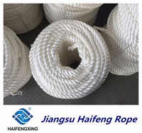 Ligne de quai pour bateau/yacht/marine Caractéristique durable et haute résistance Corde d'amarrage torsadée en nylon PET pour l'agriculture marine