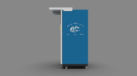 Distributeur d'eau intelligent commercial RO avec écran tactile, station de purification d'eau de luxe pour halls d'hôtel (garantie 1 an) 1-10L