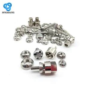 Locking Lug Semi Truck Nylon Cable Gland With And Collar Nylon C Square Lock Nut Screw Anti Theft Bolt Nut Tuercas Antirobo M5