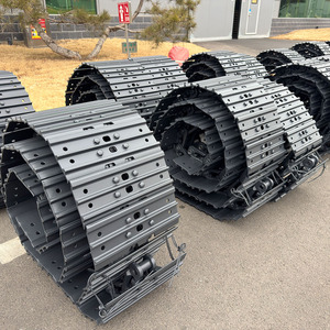 高品質掘削機用コンプリートトラックグループアッシー Cat324D 195-9348 掘削機トラックシュー組立品 - Product Image 1