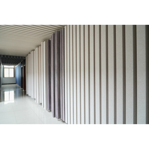 Imprimé avec des graphiques ou recouvert de tissu Panneau acoustique en fibre de polyester de 12mm à hautes performances acoustiques - Product Image 1