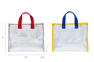Bolsa de Playa de PVC de Lujo, Ligera y Suave, con Cierre y Diseño Tropical Acuático, para Empaque Navideño - Product Image 5