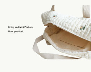 Bolsas de Mano Reutilizables de Alta Calidad con Bolsillo y Cierre, Bolsas de Compra Duraderas y Reciclables de Ananbaby en Oferta - Product Image 2