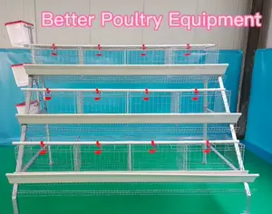 SHUXIN Egg Layer Farming Equipment Battery Chicken Poultry Cage For Sale