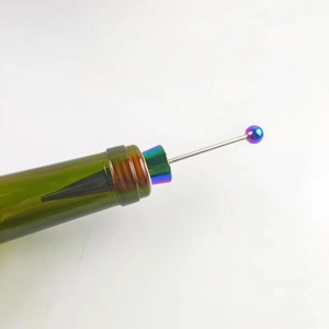 Metal Wine <b>Stopper</b> Cone Shape With Colorful Silicone Ring Sealing <b>Bottle</b> <b>Stopper</b> For Wine <b>Bottles</b> - Product Image 2