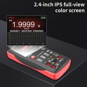 ZT-R01 2-IN-1 IR Thermal Imaging Multimeter Profesional Digital Multimeter Layar Warna IPS 2.4-inci dengan Tas Penyimpanan Keras - Product Image 3