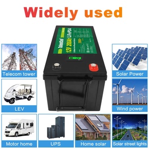 Batería de Litio Prismática de Ciclo Profundo de 12V 200Ah, Recargable con Energía Solar, Adecuada para Reemplazar Baterías de Plomo-Ácido - Product Image 5