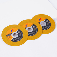 Disque de coupe abrasif haute dureté de 4,5 pouces pour acier et fer cornière, prix abordable, fourni directement par l'usine