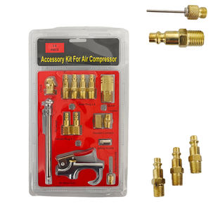 Kit de pistolet à air comprimé en alliage de zinc, souffleur à air métallique pour compresseur d'air, outil de nettoyage des poussières - Product Image 4