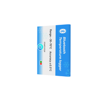 Sensor de Baliza BLE Fosensor para Registro de Datos de Temperatura BLE, para Control de Refrigeradores y Uso en Camiones de Comida, Fabricado por Fosensor