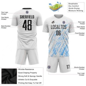 定制足球球衣 热升华印花足球球衣 球衣 足球队俱乐部足球服 定制足球球衣 - Product Image 3