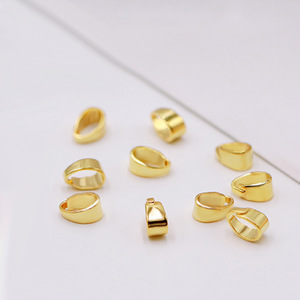 Boucle en forme de grain de melon plaquée or 18 carats, accessoires de bijouterie en cuivre pour la fabrication de bracelets, colliers et artisanat DIY - Product Image 3