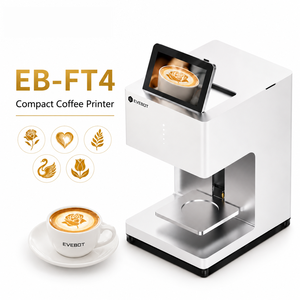 EVEBOT <b>Compact</b> Desktop Coffee <b>Printer</b> Classic Latte Art Machine for Small Cafes - Product Image 1