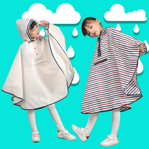 <span class=keywords><strong>Chubasquero</strong></span> para niños, capa para niñas, impermeable de Color sólido, <span class=keywords><strong>chubasquero</strong></span> bonito para niños, Poncho impermeable ligero e impermeable para bebés - Product Image 2