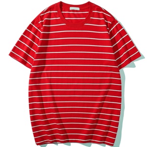 Camisetas de Cuello Redondo de Algodón Tejido de Alta Calidad Personalizadas, Logotipo con Impresión Digital 3D, Colores Personalizados, Transpirables, de Secado Rápido, Manga Corta para Hombre - Product Image 1