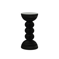Présentoir Spazepaper Skyland, Présentoir Colonne Ronde, Socle Cylindrique en Papier Kraft, Support de Table Pliable pour la Maison et les Salons Professionnels