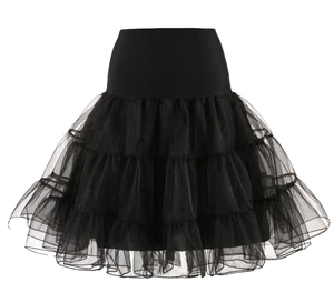 <span class=keywords><strong>Vintage</strong></span> mariage mariée Crinoline <span class=keywords><strong>jupon</strong></span> court Organza Halloween sous-jupe <span class=keywords><strong>pour</strong></span> robes décontracté Rockabilly Tutu - Product Image 1