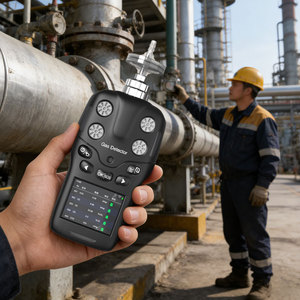 <span class=keywords><strong>Detector</strong></span> de Gases Portátil 4 en 1 con Certificación CE ATEX para O2, H2S, CO, LEL, Fábrica de Origen, Analizador de Gases Multifuncional para Espacios Confinados - Product Image 4
