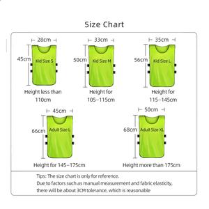 カスタムバスケットボールジャージ、バスケットボールベスト、スポーツチームベスト、メッシュサッカー練習ビブ、フットボールベストをアップグレード - Product Image 6