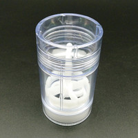 75g empty transparent deodorant stick container