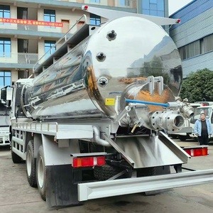 Camion à vide 1SUZU Giga 6x4 en acier inoxydable 316, résistant à la corrosion, camion d'aspiration des eaux usées à vendre - Product Image 4