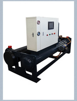 130KW Chiller Berpendingin Air Tipe Sekrup Hemat Energi & Efisiensi Tinggi Bebas Perawatan Getaran & Kebisingan Rendah York Carrier Trane COP