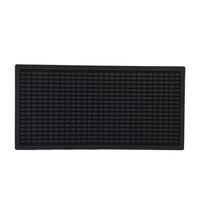 Tapis de bar antidérapant personnalisable en silicone et PVC pour pub, tapis de protection contre les déversements, tapis de service, dessous de verre