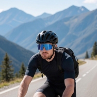 Gafas Inteligentes Deportivas para Exteriores M14 con Carga, Asistente de IA, Llamadas Telefónicas, Reproductor de Música, Video 1080P, Control Táctil, Resistentes al Agua IPX-4, Activas