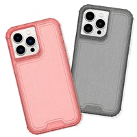 Coque de téléphone transparente à 3 couches de protection antichoc style Glitter Girls pour Samsung Galaxy A37 A17 A07 A36 S25 Edge S25 Ultra