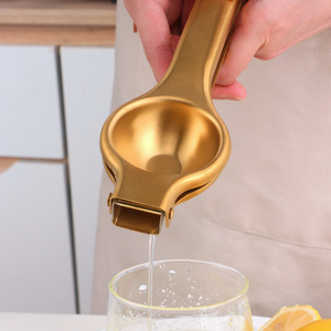 Utensilios de Cocina, Herramienta para Frutas, Exprimidor Manual de Acero Inoxidable, Exprimidor de Cítricos, Limón y Naranja, Exprimidor de Rodajas de Limón - Product Image 6
