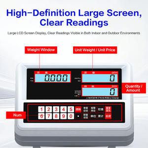 도매 고품질 400*500mm 200kg 전자 디지털 LED 디스플레이 계량 플랫폼 벤치 스케일 OEM ODM - Product Image 3