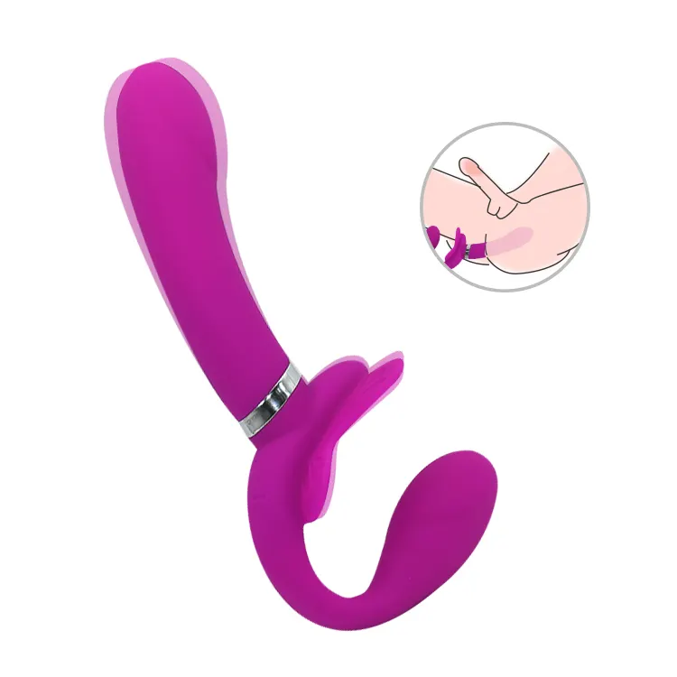 Vibrador impermeable con carga USB de alta calidad, masajeador corporal, punto G, estimulador de doble cabeza del clítoris, vibrador de masturbación femenina