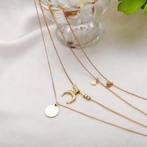 V&amp;R Fashion <strong>Gold</strong> Plated Layered Chain <strong>Costume</strong> Jewellery <strong>Jewelry</strong> for Women Wholesale - Product Image 2