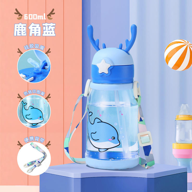 การพิมพ์ลายด้วยความร้อนบนแก้วลายเขากวางและวาฬสีน้ำเงิน