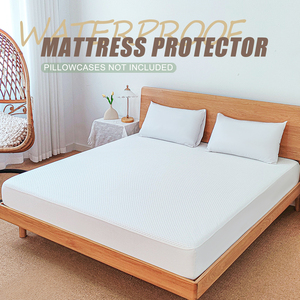 Protège-<span class=keywords><strong>matelas</strong></span> en coton certifié OEKO-TEX, personnalisable avec impression de motifs et de couleurs, drap-<span class=keywords><strong>housse</strong></span> à poches profondes pour la maison et l'hôtel - Product Image 4