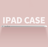 Étui transparent avec porte-crayon en TPU et en cuir PU pour iPad 10.2 2019 pour iPad 7 7ème génération