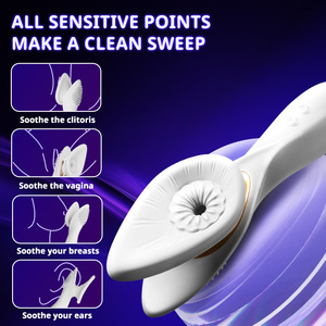 Masturbador Vibrador con Succión al Vacío y Forma de Pétalo, Cuerpo Delgado para el Placer Femenino, Juguetes Sexuales para la Masturbación Femenina - Product Image 3