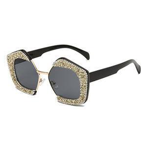 Femme photographe accessoire accessoires Extravagant UV400 lunettes de soleil PC cadre Spectacle pour Magazine piste Magazine accessoire - Product Image 1